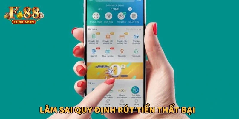 Không đáp ứng điều kiện khiến nhận thưởng thất bại