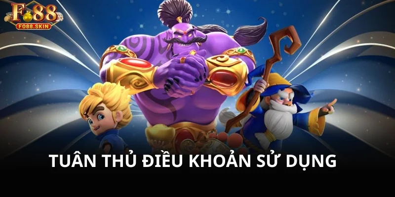 Người dùng chơi cá cược cần tuân thủ thỏa thuận