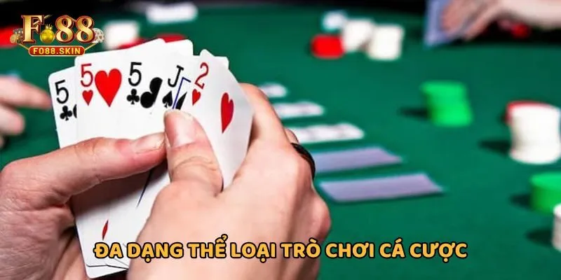 Hơn 500+ trò chơi cá cược cập nhật liên tục