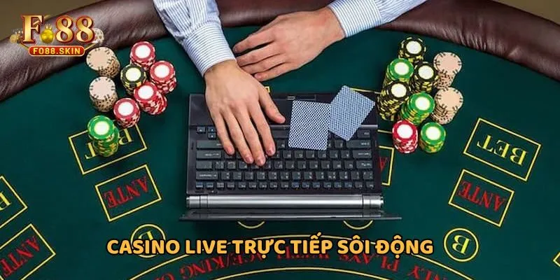 Sảnh Casino trực tiếp chuyên nghiệp