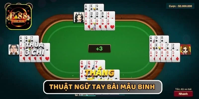 Thuật ngữ tay bài binh xập xám chi tiết